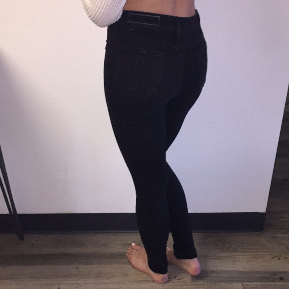 NWOT RAG AND BONE Black Skinny Jeans size 26
